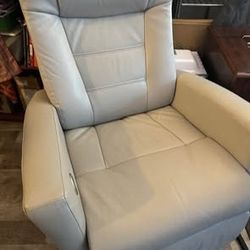 Electric Leather Recliner