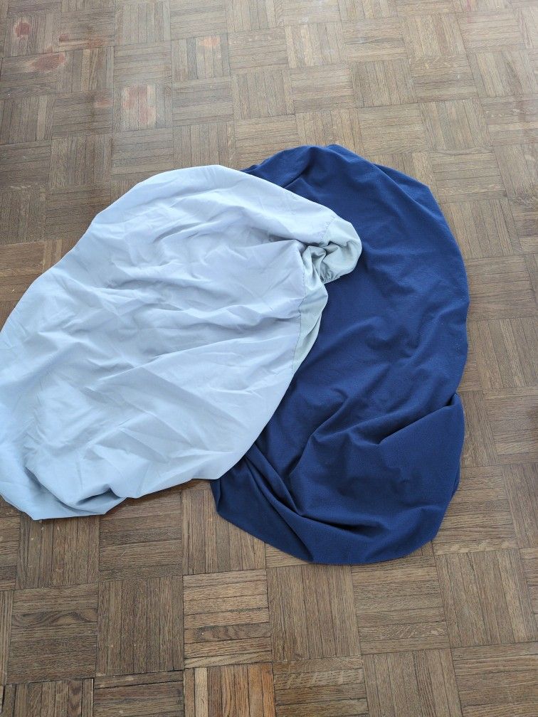 Two Silky Beautifully Made Crib Sheets