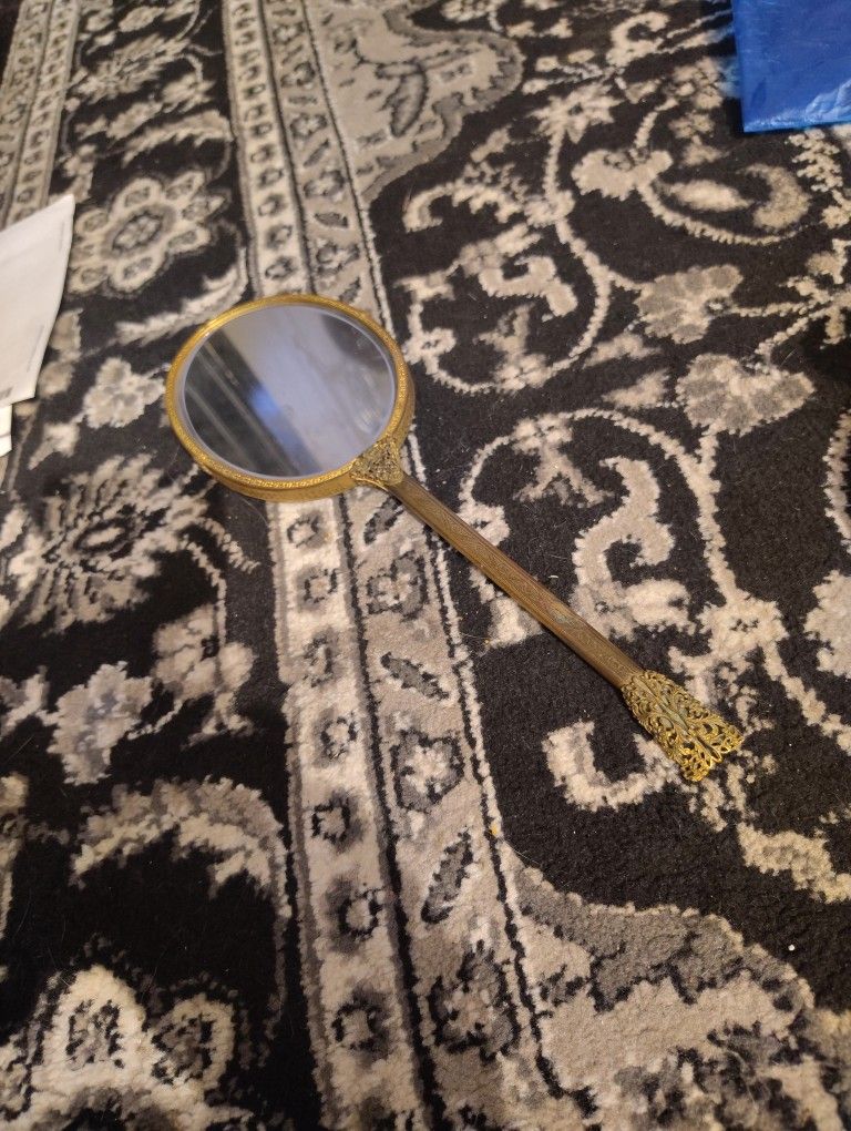 Antique Hand Mirror