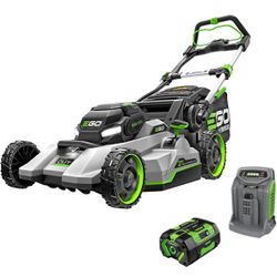 *NEW* EGO POWER+ Electric Lawn Mower, Self-Propelled Cordless with Select Cut and Touch Drive, Includes 56V 7.5Ah Battery and Rapid Charger – LM2135SP