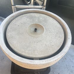 Patio Fountain white/beige 