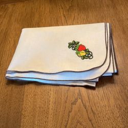 Vintage Strawberry Table Cloth
