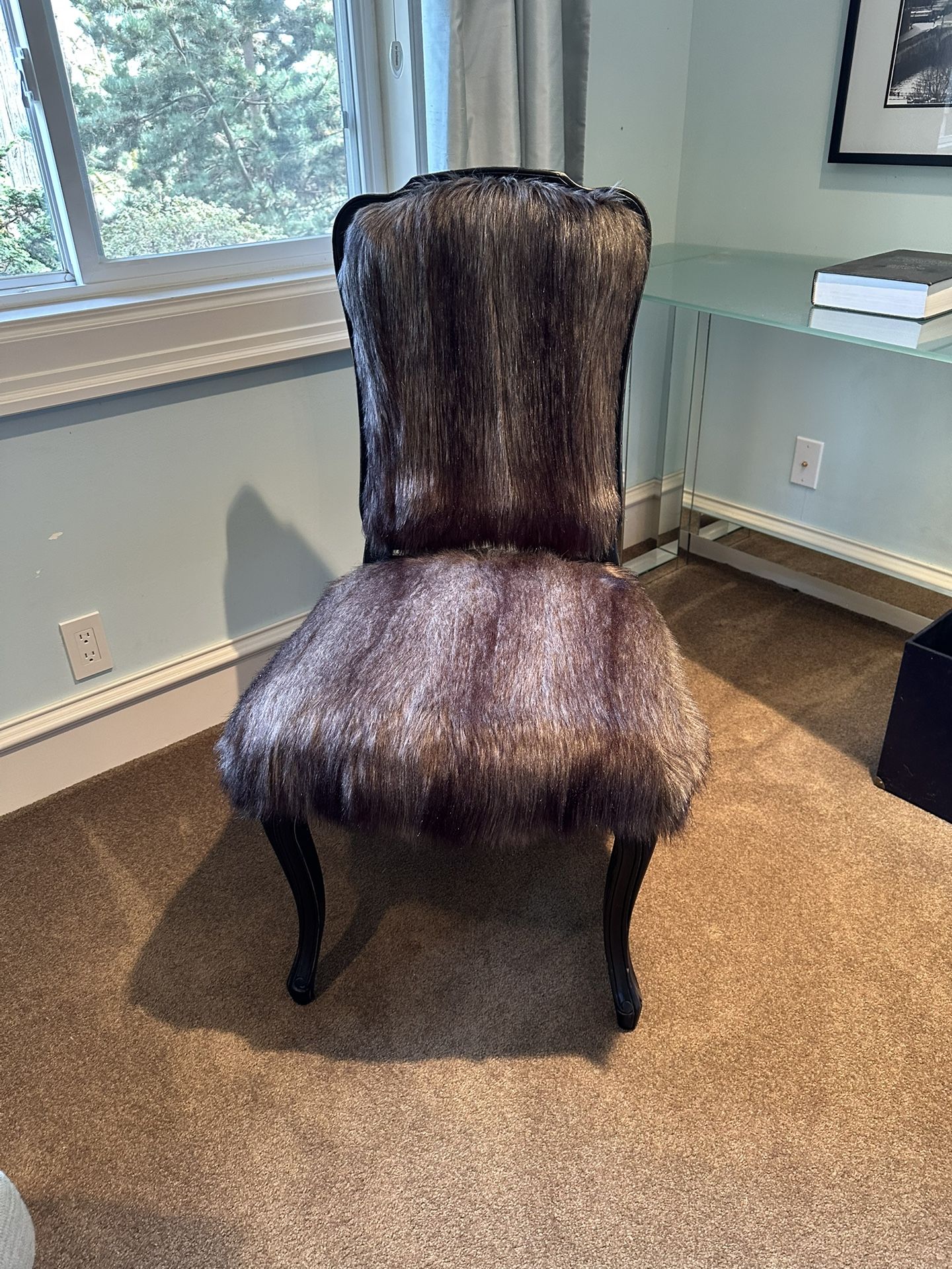 Restoration hardware - SOPHIE KASHMIR FAUX FUR DESK CHAIR