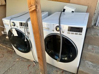 LG washer and dryer