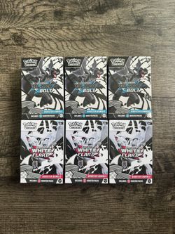 Pokemon Black Bolt/ White Flare Booster Bundles 