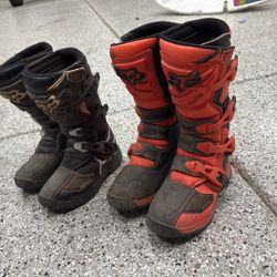 Fox Moto Boots Kids 