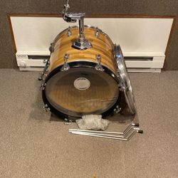 1973, Rogers 18 Inch Bass Drum Conversion From Rogers Floor Tom