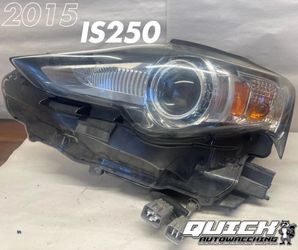 2015 Lexus IS250 – Driver Side Headlight (LH)