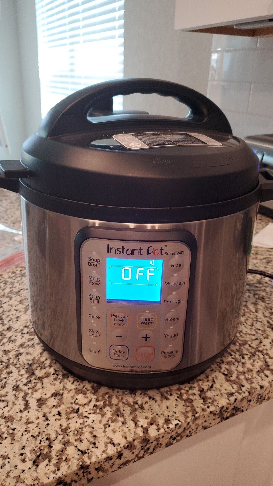 Instant pot cooker wifi