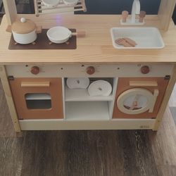 Wooden Play Kitchen