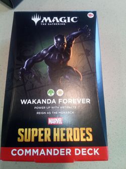 Magic: The Gathering | Marvel Super Heroes Commander Deck - Wakanda Forever