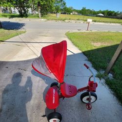 Children's Red Radio Flyer Bicycle 