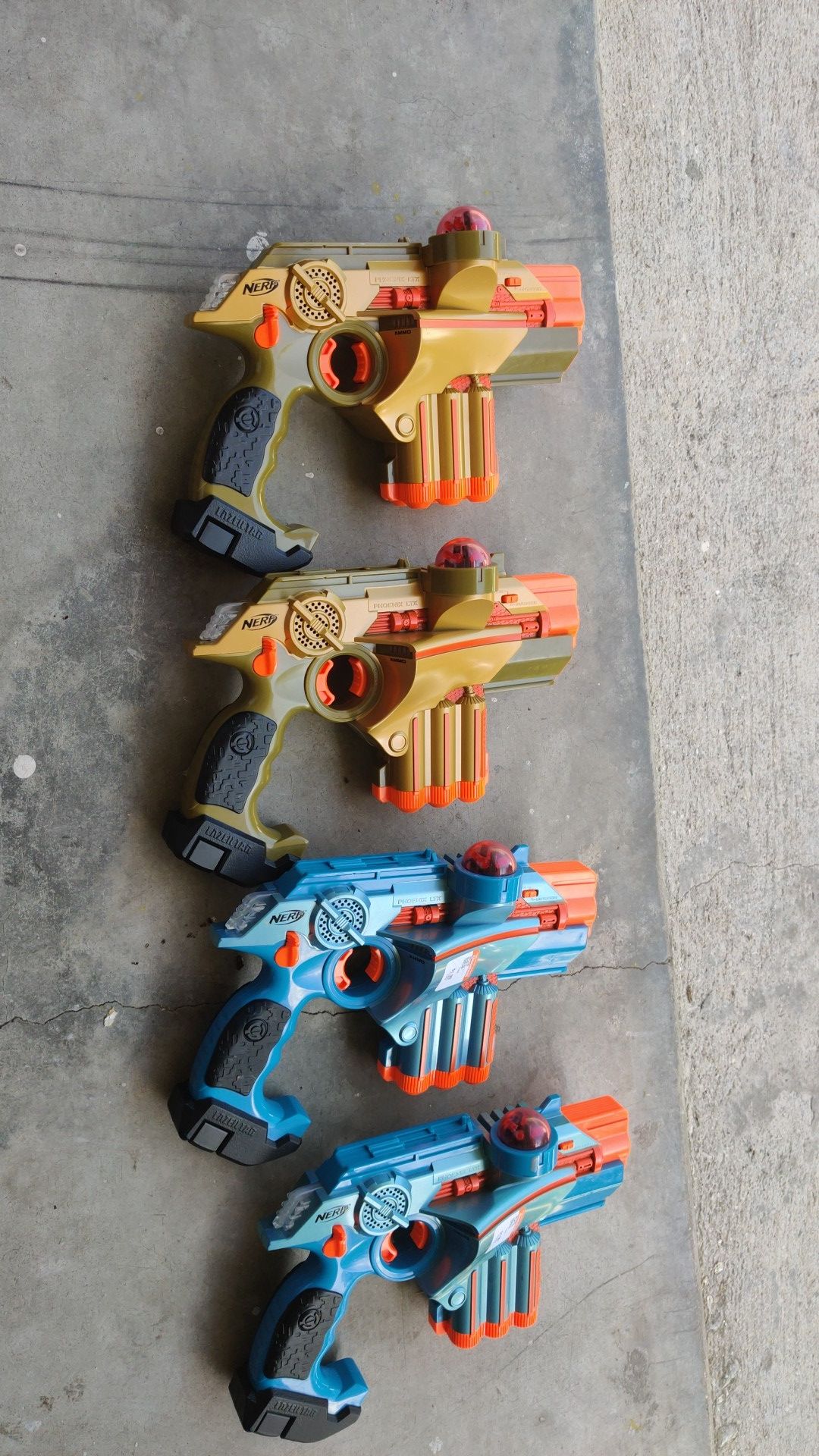 2 pair Nerf laser tag