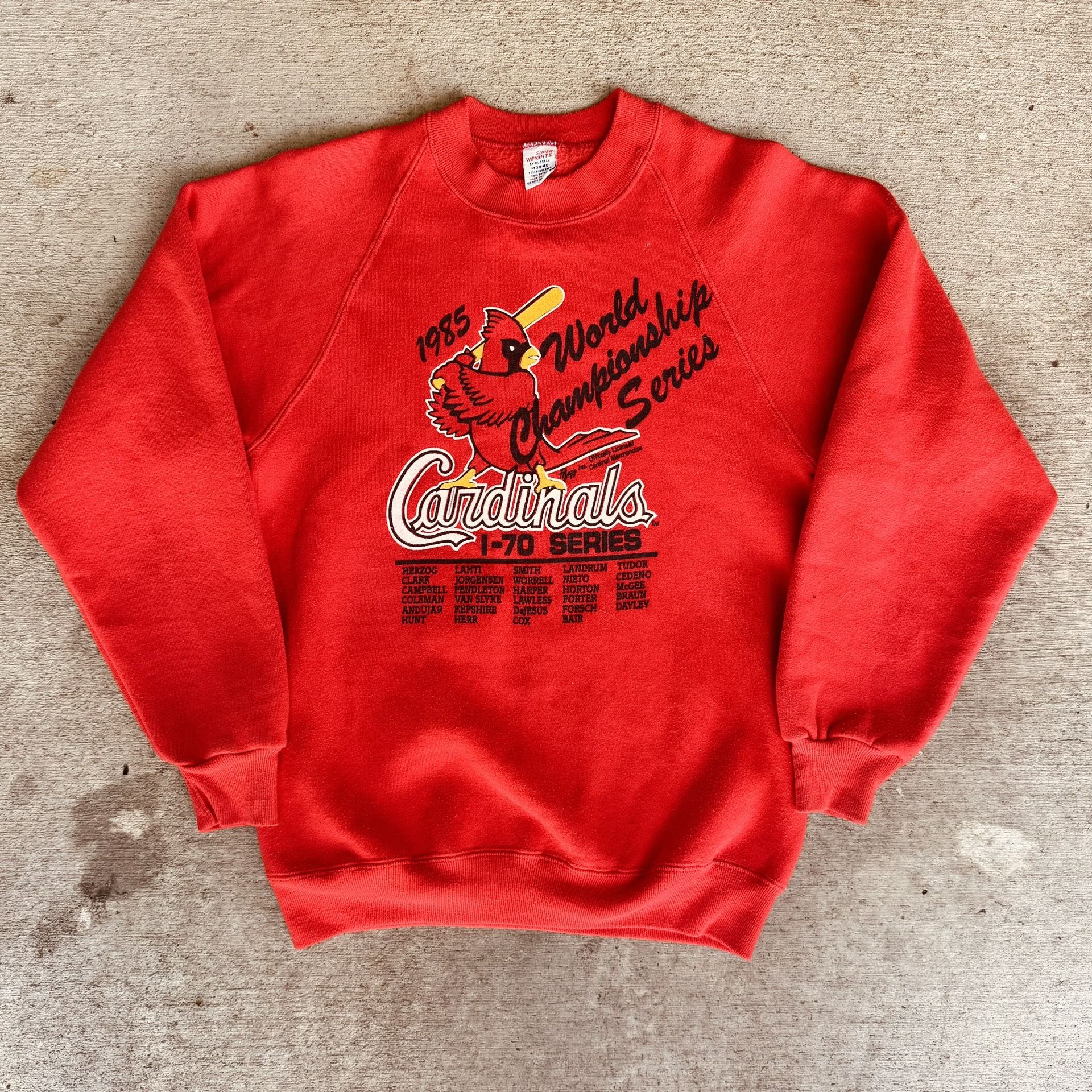 1985 VINTAGE Cardinals Crewneck