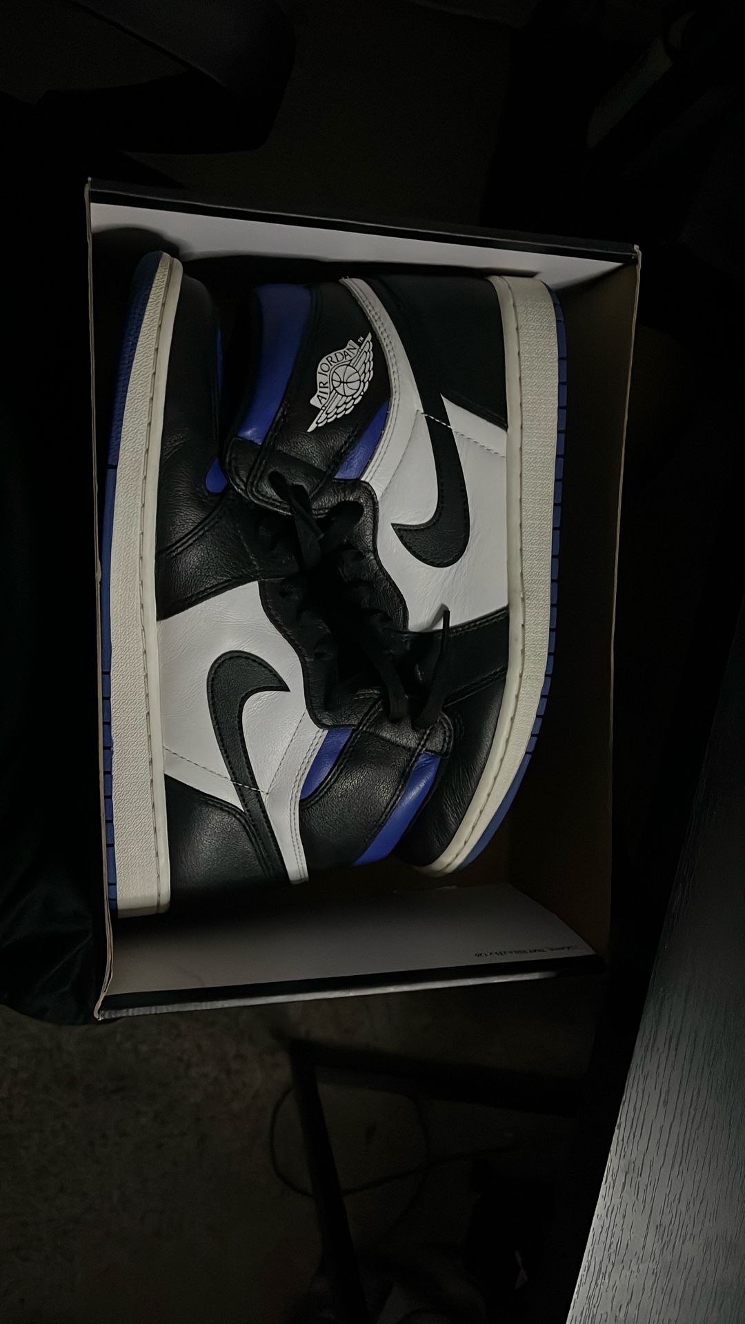 Jordan 1 Royal Toe