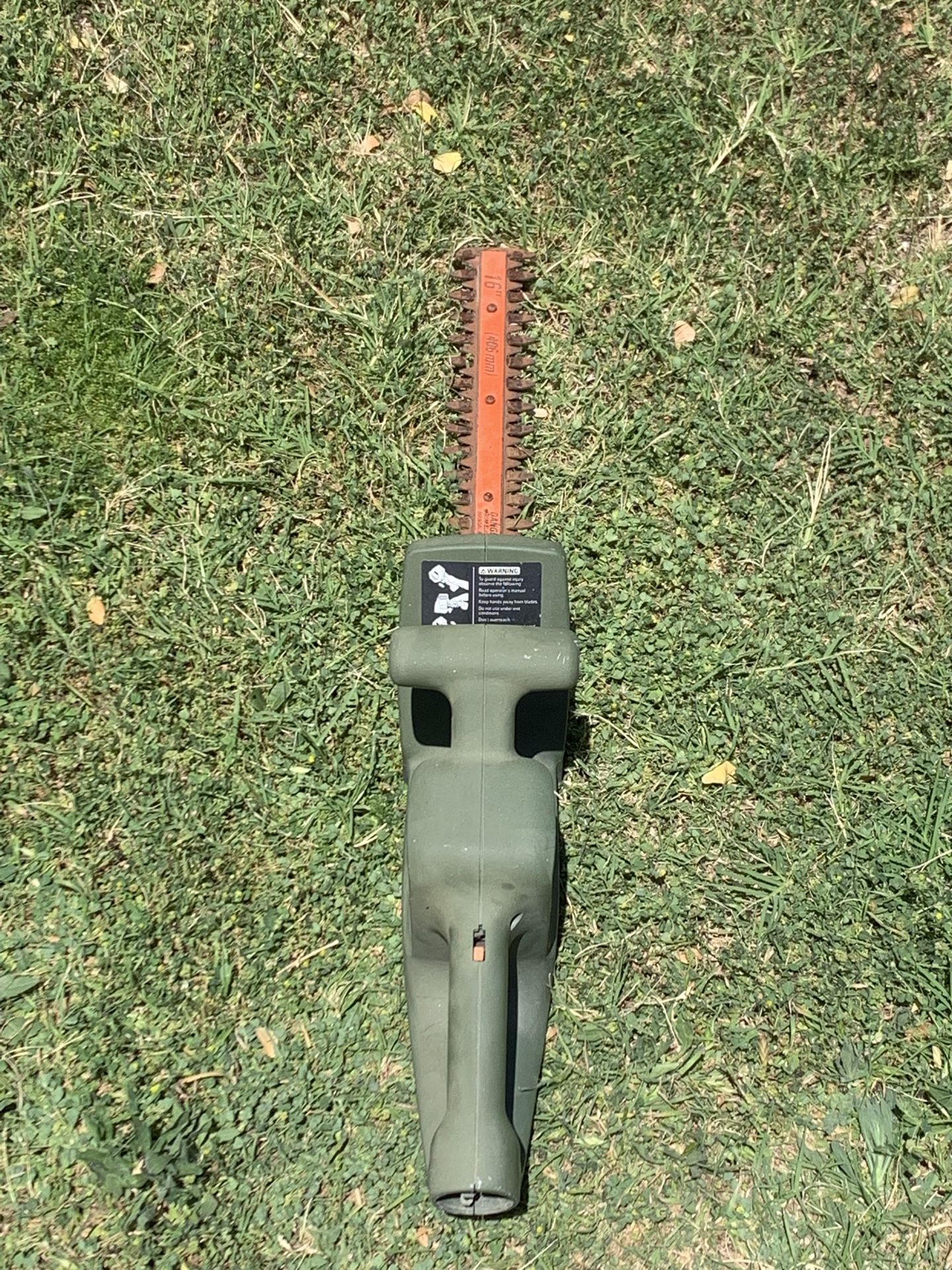 Black & Decker Hedge Trimmer Tool Landscaping
