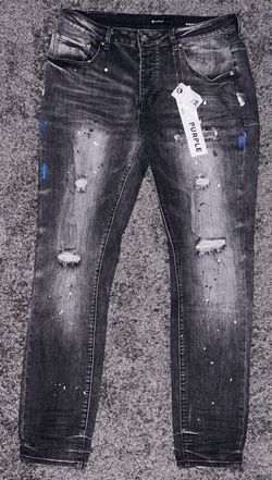 Black Purple Brand Denim Jeans Brand New Size 36