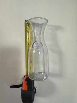 CA. VINTAGE MILK CONTAINER. I THINK LIBBEY. CANADA. 1/2 LITER