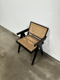 Mid century cane Chair
