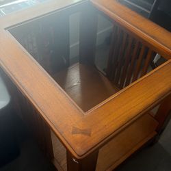 Full Room Furniture Set – Solid Wood + Modern Black (Move-Out Sale)