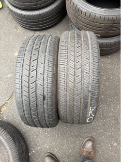 2 tires 205-45-17 Bridgestone run flat 75% tread life $110 for 2 mounted and balanced