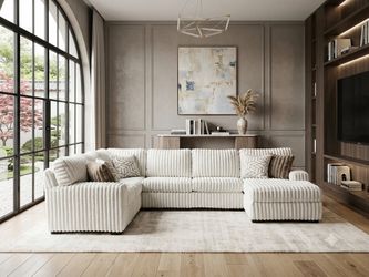 9800 Sectional Cream ❤️😎🔥✅👏🏻