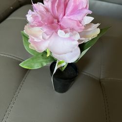Mini Potted Spring Flower (Artificial)