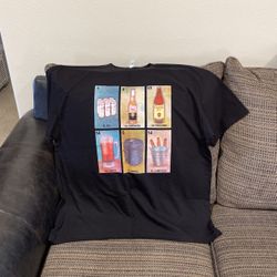 Size 2XL, Lotería Cards, Beer T-Shirt .new