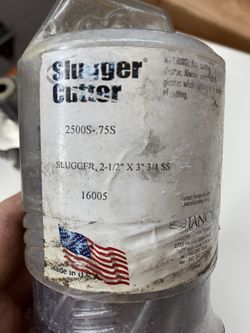 Three 2 1/2” Slugger Cutters