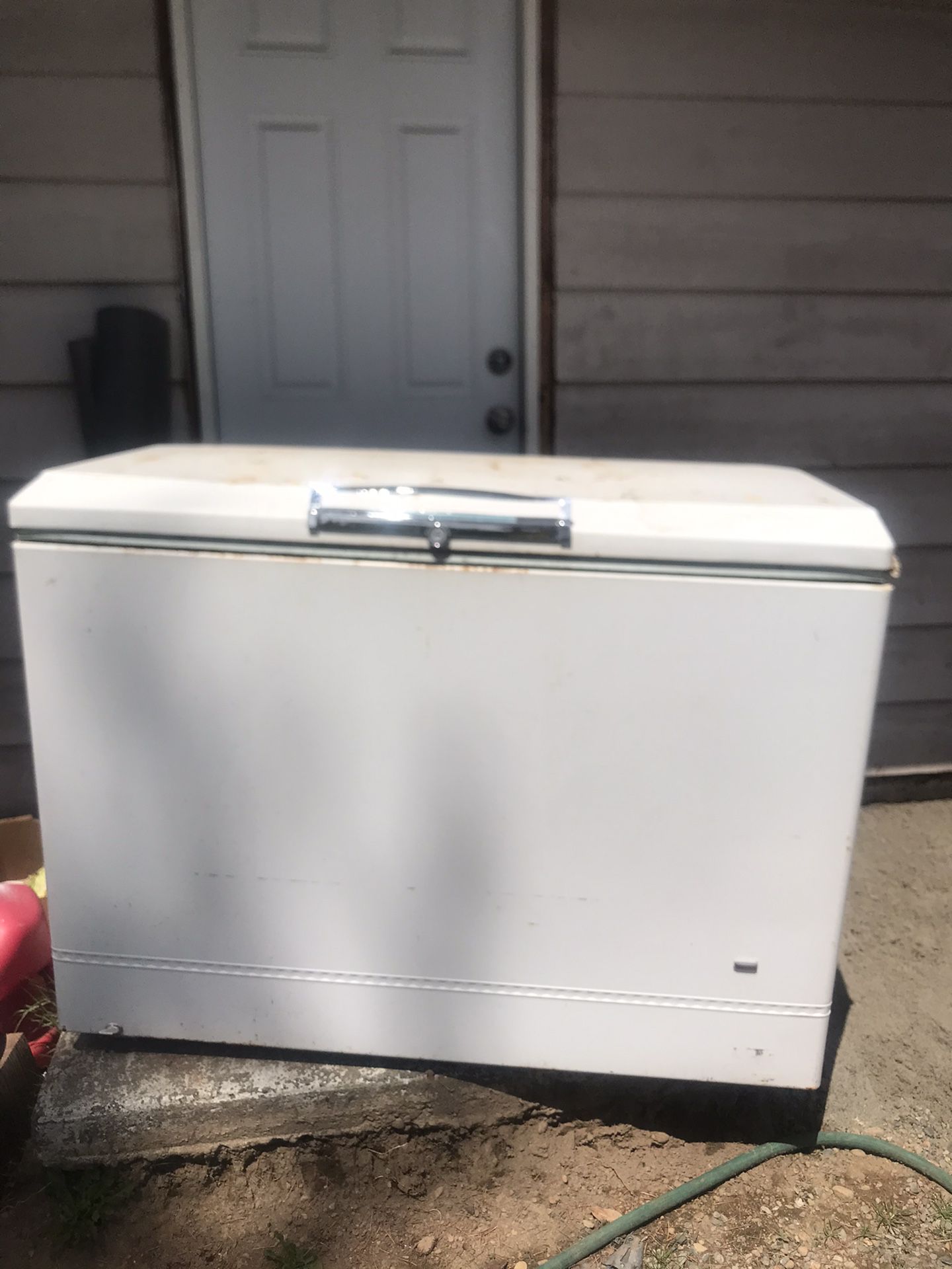 Sears coldspot deep freezer smoke smell when plugged in