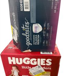 Huggies Daiper Bundle Size 1 And Full up Size 1 And Large