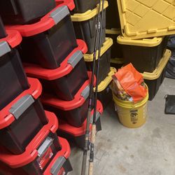 2- 8 Ft Plus Rods One Is Californian And One Is Calstar 270 Rollerguides $150 Ea No Trades