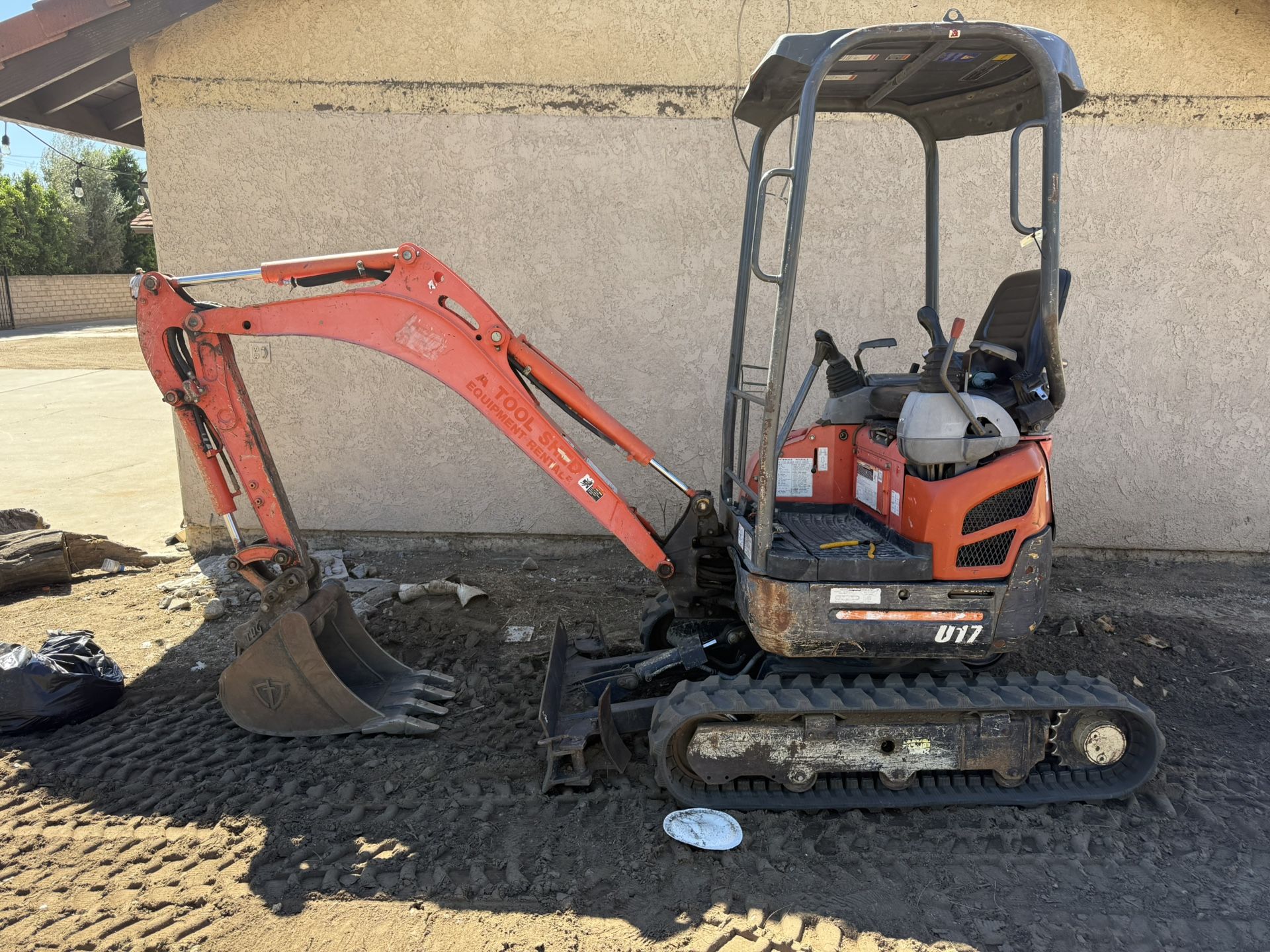 Kubota U17 Mini Excavator