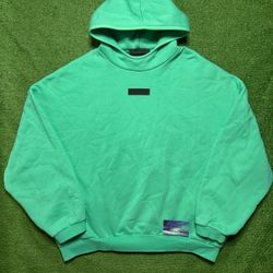 Fear of God Essentials Hoodie Mint Green X-Large