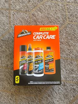Brand New Armor All Complete Car Care Gift Pack – 5 Piece Cleaning Kit