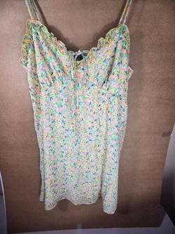 Wild Fable Ruffle Dress