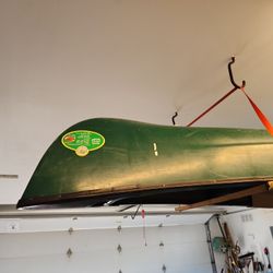 Camping Canoe With Bonus Electric Motor, Anchor, Lifevests