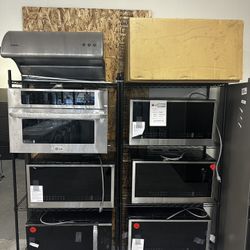 New LG Microwave, With Vent Start $150