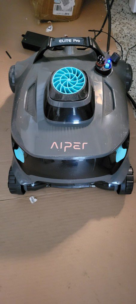 AIPER Elite Pro Cordless Robotic Pool Cleaner, Wall-Climbing Automatic Pool Vacuum Cleaner, 120 Mins Running Time and Fast Charging, Ideal for Above &