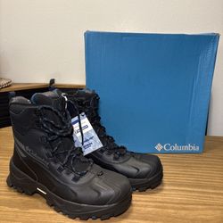 Columbia Men's Bugaboot Plus IV Omni-Heat Boots Michelin Men’s 11 New Black/blue