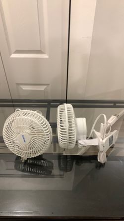 Clip on fans