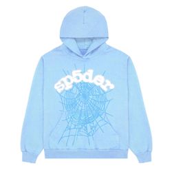 Blue Sp5der Hoodie