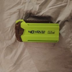 GREENWORKS  40v LITHIUM Max 2.0 Ah