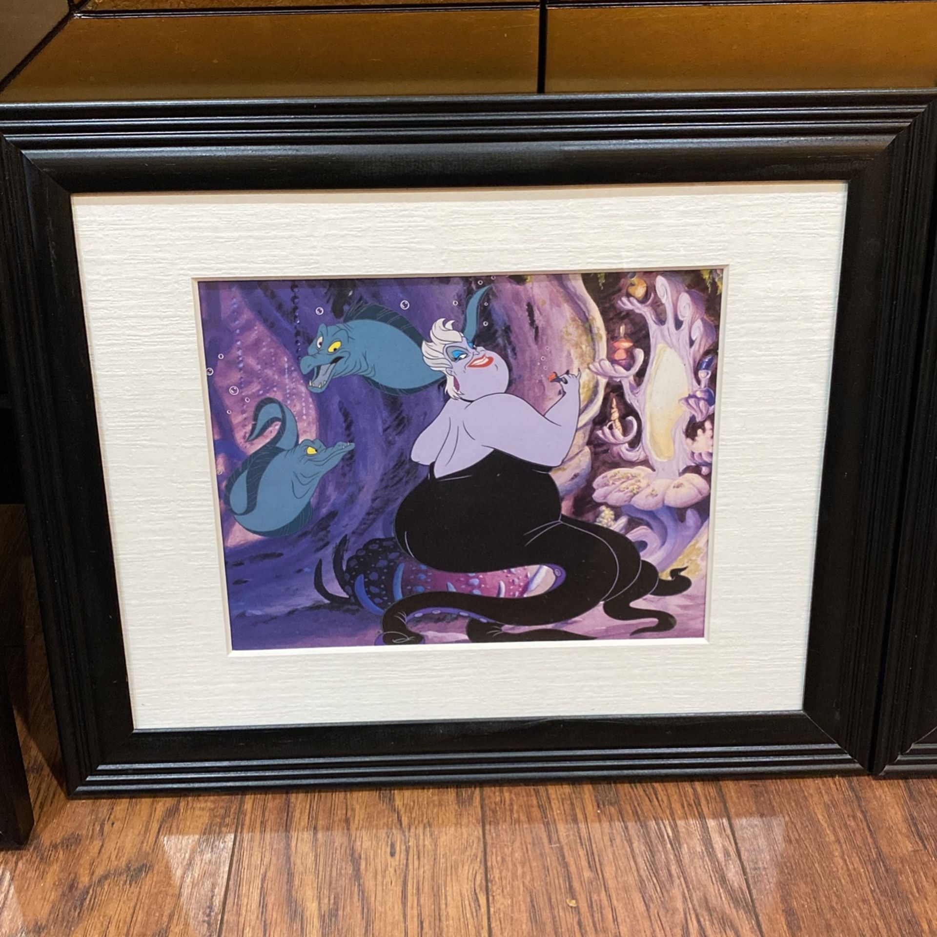 Disney Lithograph Art Print 11" x 14" The Little Mermaid Ursula