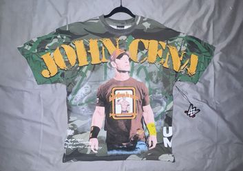 Civil Regime x WWE John Cena Camo Farewell Tour Oversized T-Shirt Mens Large NWT