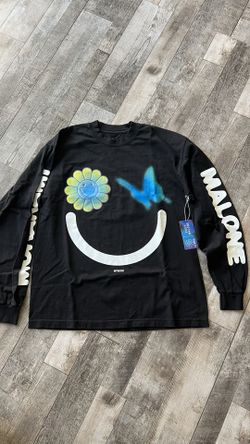 Post Malone Murakami Takashi Long Sleeve Shirt Brand New