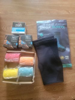 Ankle brace and other therapy items