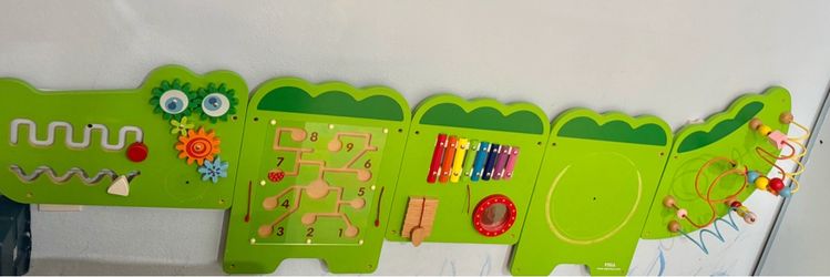 Montessori Sensory Activity Wall Panel.