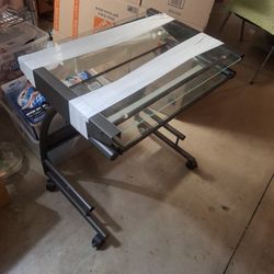 Glass Computer Desk