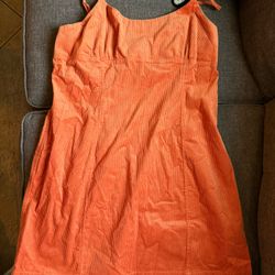 Orange Dress